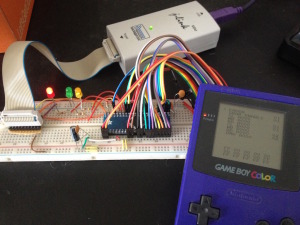 KE04 up and running. Reacting to EA0-1 pins and reading/writing shared sram.